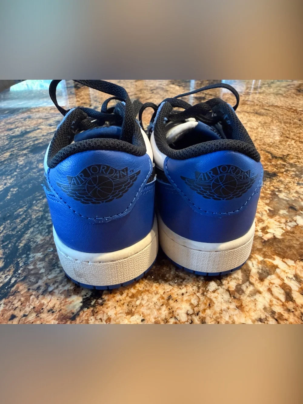 Nike GS Air Jordan 1 Retro Low OG Game Royal CZ0858-140 Size 3.5Y